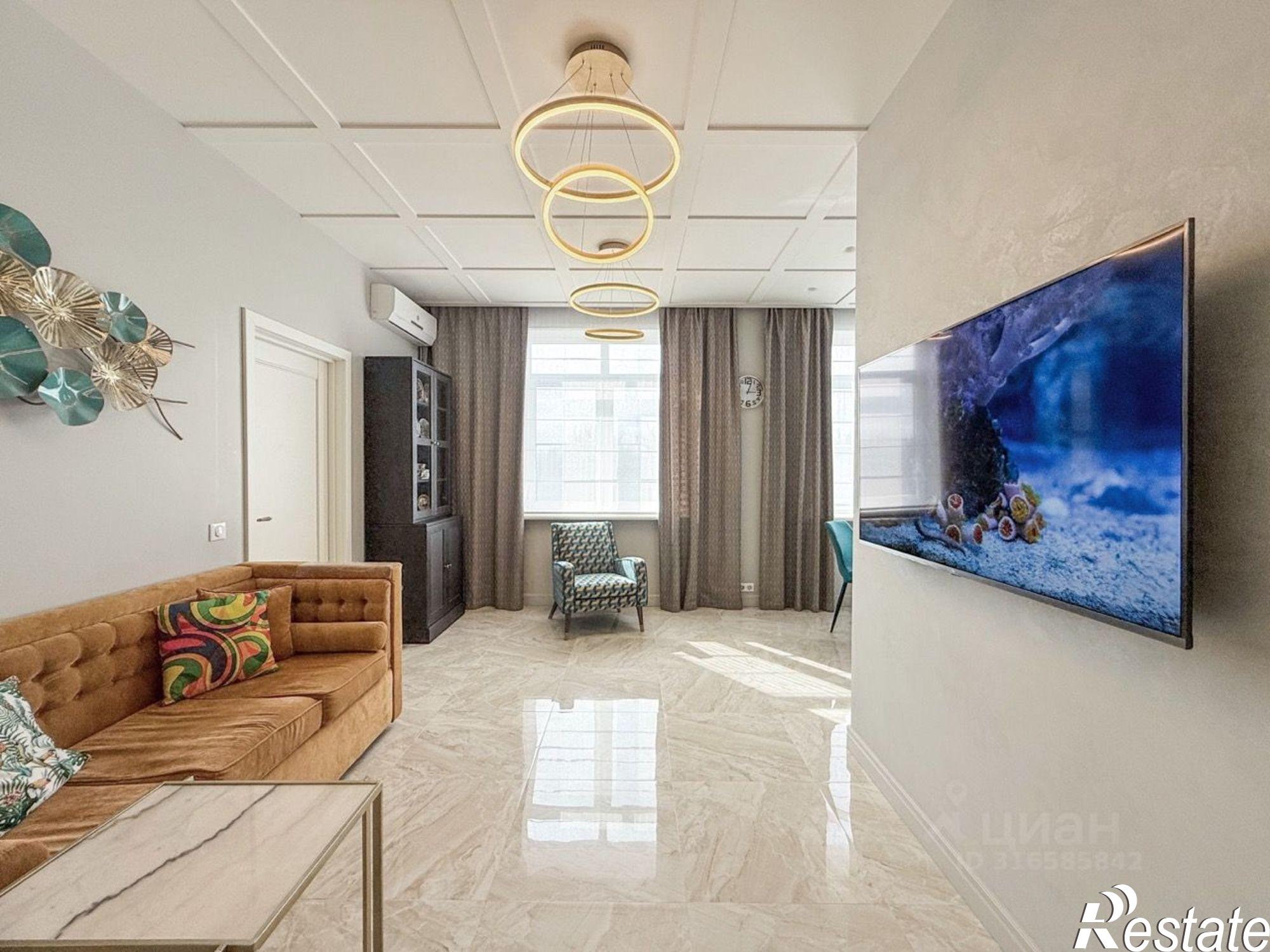 Купить квартиру за 9 400 000 рублей на 1-й Новый пер, 19