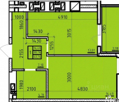 1-комн, 42 кв м, этаж 4/14 ул Чехова, 360