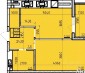1-комн, 43 кв м, этаж 14/14 ул Чехова, 360