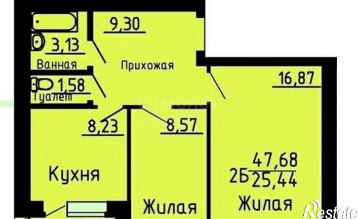2-комн квартира улица Победы, 95,  д. 95