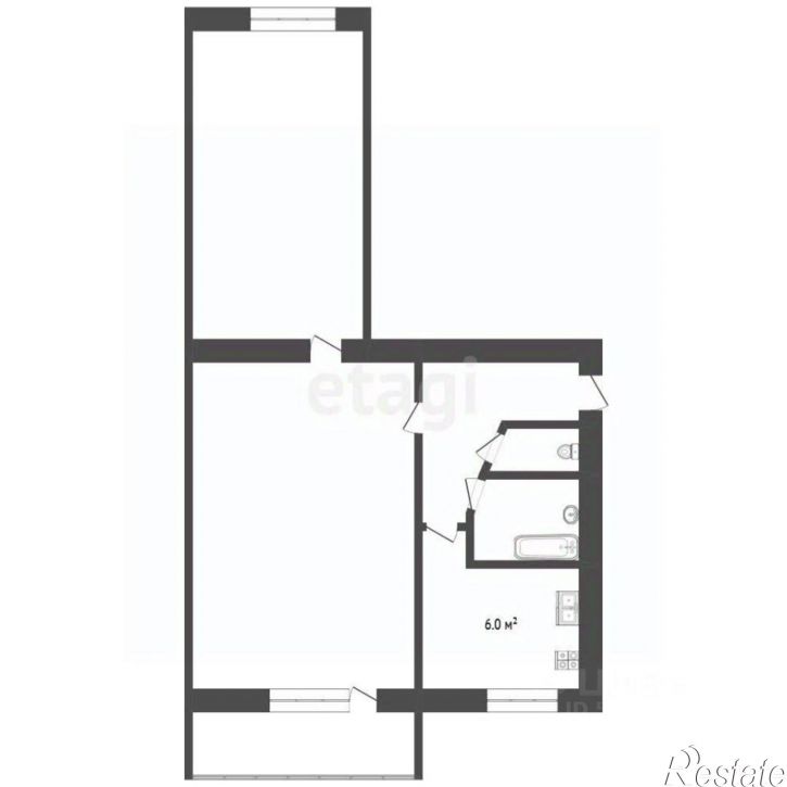 2-комн квартира ул Свободы, 36,  д. 36