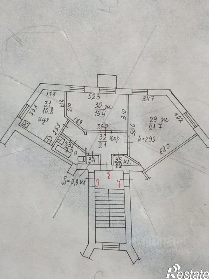 2-комн квартира ул Ленина, 222,  д. 222