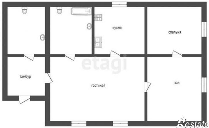 4-комн квартира Гоголевский пер, 28,  д. 28