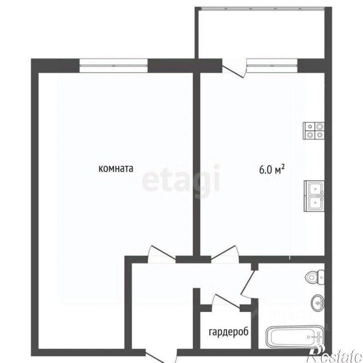 1-комн квартира ул Чехова, 359,  д. 359